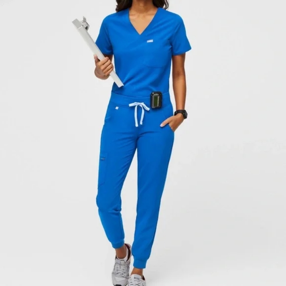 FIGS Royal Blue Scrub Set Size S/xs  3available